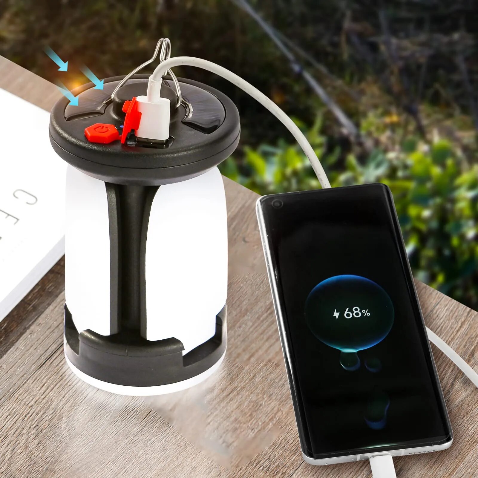 High-Power-Solar-LED-Camping-Lantern-Rechargeable-4500mAh-1000LM-Emergency-Power-Bank-Foldable-6-Light-Modes-1
