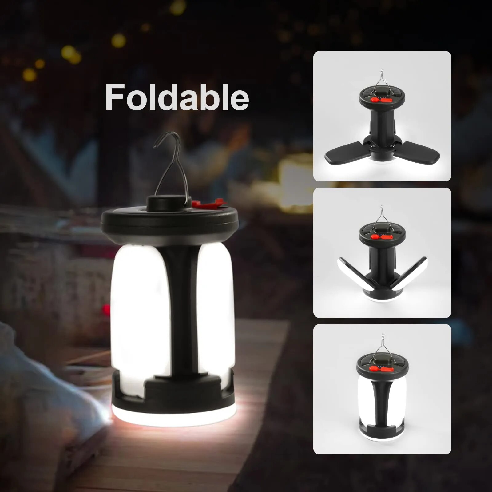 High-Power-Solar-LED-Camping-Lantern-Rechargeable-4500mAh-1000LM-Emergency-Power-Bank-Foldable-6-Light-Modes-3