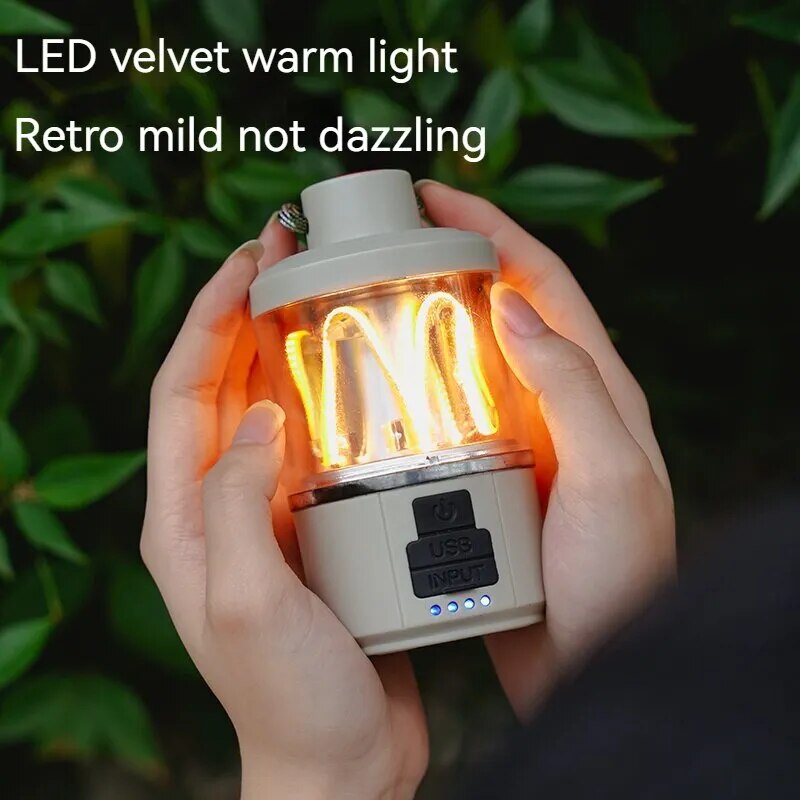 Multifunctional-Camping-Light-USB-Rechargeable-12H-Endurance-Endless-Dimming-Home-Outdoor-Camping-Fishing-Portable-Flashlight-2