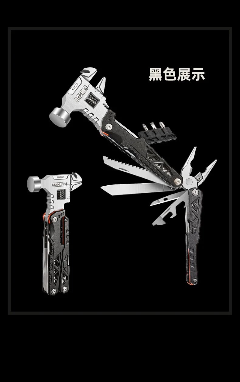 Multifunctional-Claw-Hammer-Outdoor-Camping-Multi-Tools-Folding-Knife-Plier-Multitool-Adjustable-Spanner-Screwdriver-Bits-3
