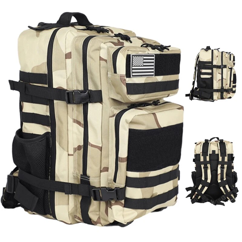 New-25L-45L-Military-Tactical-Backpack-Outdoor-Training-Gym-Bag-Hiking-Camping-Travel-Rucksack-Army-3D