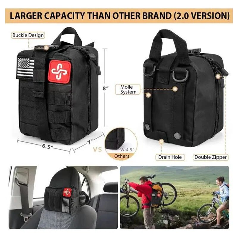 Outdoor-Survival-Kit-First-Aid-Gear-Emergency-IFAK-Military-Full-Set-Self-Defense-Multifunction-Tool-Tactical-2
