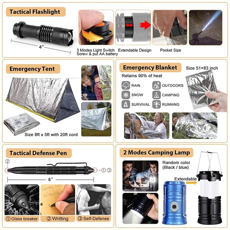 Outdoor-Survival-Kit-First-Aid-Gear-Emergency-IFAK-Military-Full-Set-Self-Defense-Multifunction-Tool-Tactical-3