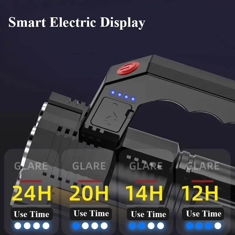 Portable-LED-Flashlight-USB-Rechargeable-Waterproof-4-7-Core-Handheld-Lantern-COB-Led-Flashlights-for-Outdoor-4