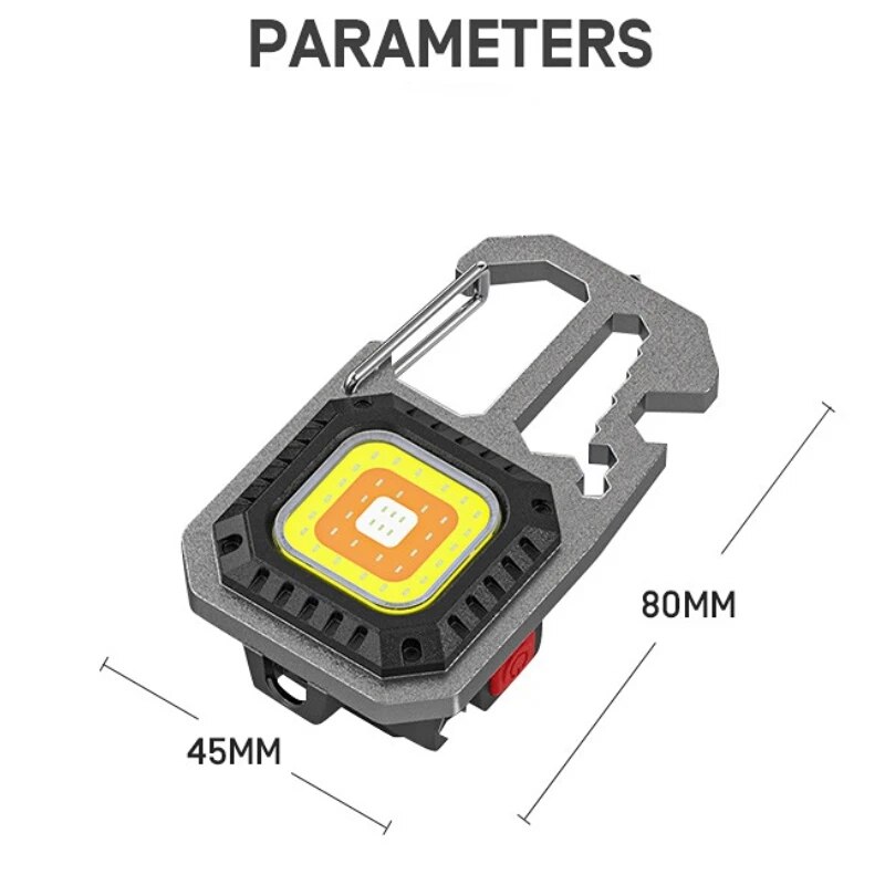 Portable-LED-Keychain-Lights-COB-Flashlight-Rechargeable-Work-Light-Outdoor-Camping-Light-whit-Wrench-Screwdriver-Safety-5